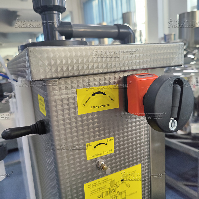 Semi-automatic Single Head Anti-corrosion Pneumatic Filling Machine, Corrosive Liquid Filler for Bleach, Disinfectant, Acid Cleaner