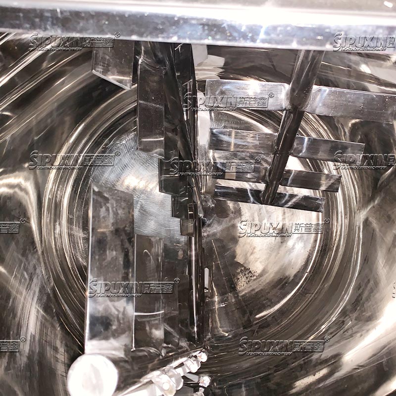 1000L Mobile Heating Mixing Tank, Liquid Soap Homogenizer Mixer