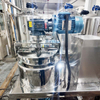 25L Mobile Stainless Steel Mixing Tank, 220V, for Shampoo & Liquid Soap