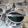 300L hydraulic lifting type vacuum emulsifier mixer complete set