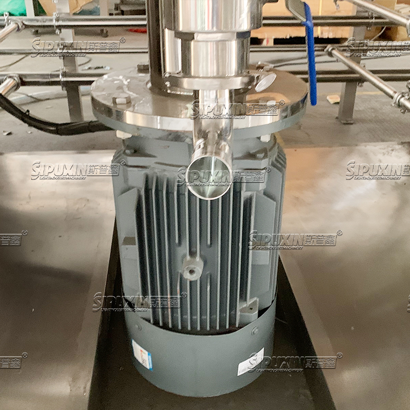 Hydraulic Lifting Emulsifier for Cosmetics & Food Stainless Steel High Shear Emulsification Machine