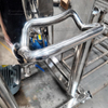 200L Stainless Steel Vacuum Emulsifying Machine With Dual Top Motor And Bottom Homogenizer For Cosmetic Manufacturing