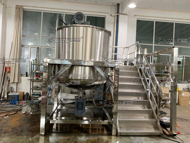  2000L Single Layer Homogenizer Mixing Tank