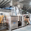 SIPUXIN 300L 2in1 Electric Heating Toothpaste Making Machine - Fixed Type Vacuum Homogenizer Emulsifier Mixer for Toothpaste, Cosmetic Cream & Ointment Production