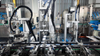 Rotary Automatic Pneumatic Perfume Glass Bottle Filling Machine High Precision Multi Nozzles Engine PLC Driven Customizable