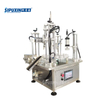 Perfume Filling Machine for Cosmetic，Stainless Steel Pneumatic Perfume Filler，Desktop Perfume Sample Filling Plugging Capping Machine