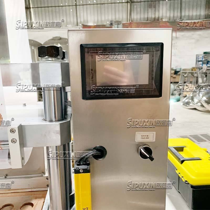Automatic Makeup Pressed Powder Compacting Machine for Eyeshadow Blush Cosmetic Powder Compact Pressing Production