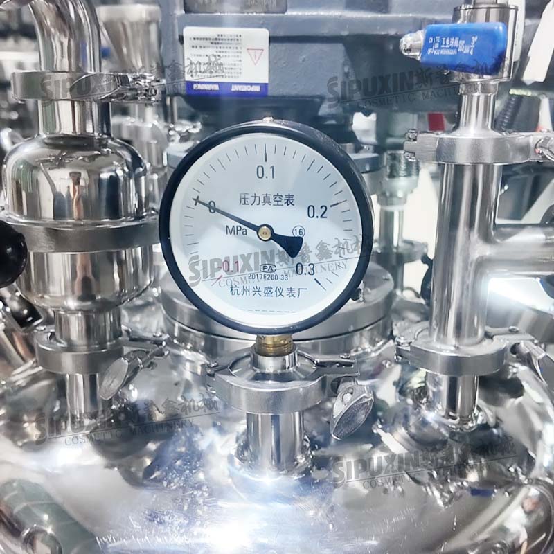 50L Mobile Vacuum Homogenizing Emulsifier 