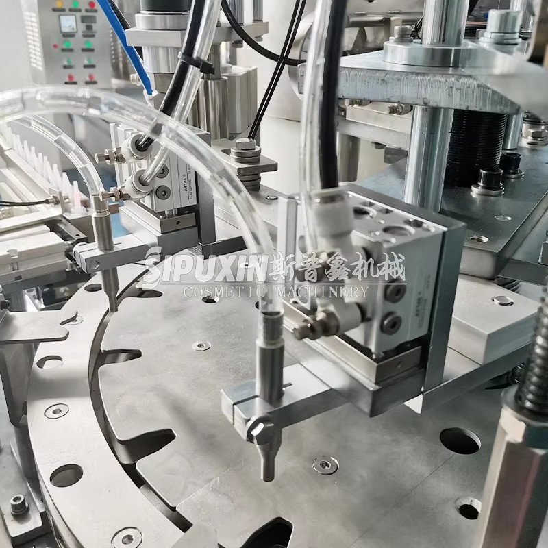 High Speed Automatic Glue Filling Capping Labeling Machine Factory Direct Production Line