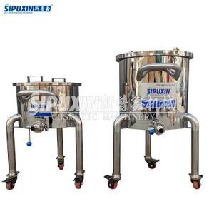 50L 100L Open‑Top Stainless Steel Storage Tank for Cosmetic Raw Material