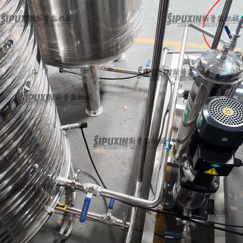 Industrial 1000LPH One Stage Stainless Steel Reverse Osmosis System Pure Water Production Equipment With Storage Tank