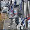 High Precision Semi‑Automatic Pneumatic Aerosol Filling Machine PLC Control with Motor for Alcohol Cosmetic Food Production