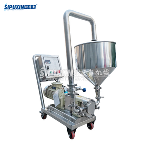 Mobile Stainless Steel Rotor Pump Internal & External Circulation Paste Transfer Pump For Cosmetic Cream Body Butter Ointment Shampoo