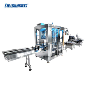 Servo Driven 6 Head Piston Filling Machine Food Grade Stainless Steel Shampoo Lotion Ointment Honey Paste Liquid Filling Machine