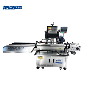 Stainless Steel Fully Automatic Screw Lid Capping Machine Linear Bottle Capper Compatible With Round Flat Plastic Glass Containers