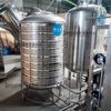 Stainless Steel Second Stage RO Water Purification Equipment Cosmetic Factory Pure Water Treatment Plant