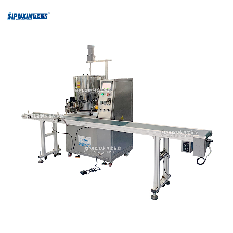 Powder Makeup Heating Filling Machine