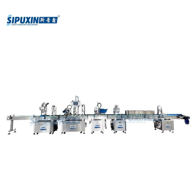 Rotary Automatic Pneumatic Perfume Glass Bottle Filling Machine High Precision Multi Nozzles Engine PLC Driven Customizable