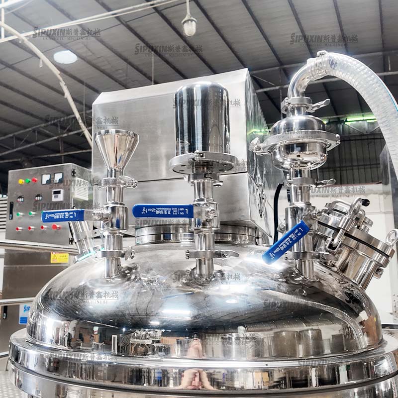 300L Hydraulic Lift Emulsifier| High-Efficiency Homogenizing for Cosmetic Creams