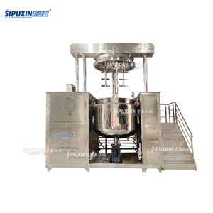 Hydraulic Lifting Emulsifier for Cosmetics & Food Stainless Steel High Shear Emulsification Machine