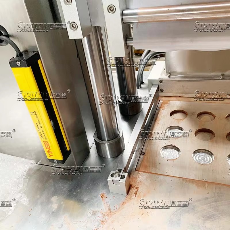 Automatic Makeup Pressed Powder Compacting Machine for Eyeshadow Blush Cosmetic Powder Compact Pressing Production