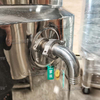 Hot Sale 200L Movable Mixing Tank with Horizontal Motor No Bottom Homogenizer