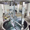 100L 200L 500L Double Cylinder Hydraulic Lifting Vacuum Emulsifying Mixer PLC Control External Circulation High Configuration Homogenizer for Cosmetic Cream Lotion