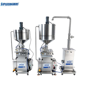 Semi‑automatic Constant Temperature Piston Filling Machine 10‑120ML (contact‑parts SUS316) | for Viscous Liquids, Pastes, Cosmetics & Food