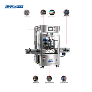 Factory Double Head Gear Pump Heating Filling Machine Stirring Hopper Lip Balm Hair Wax Candle Wax Ointment Hot Paste Filler
