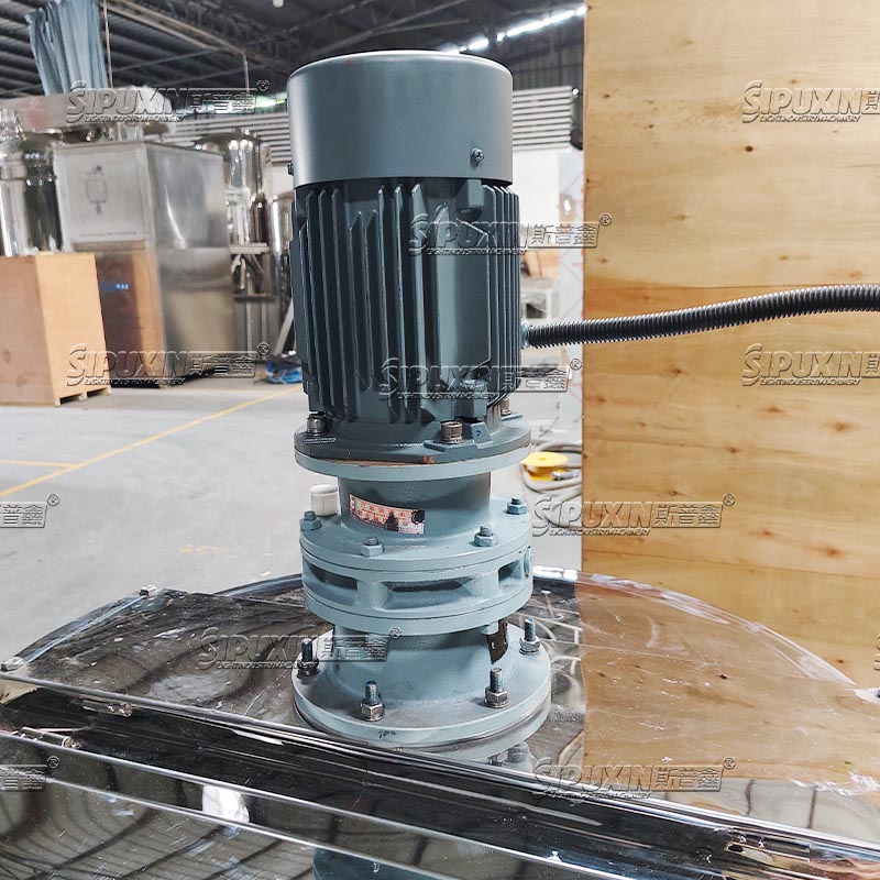 200L Electric Heating Mixing Tank With Liquid Level Gauge