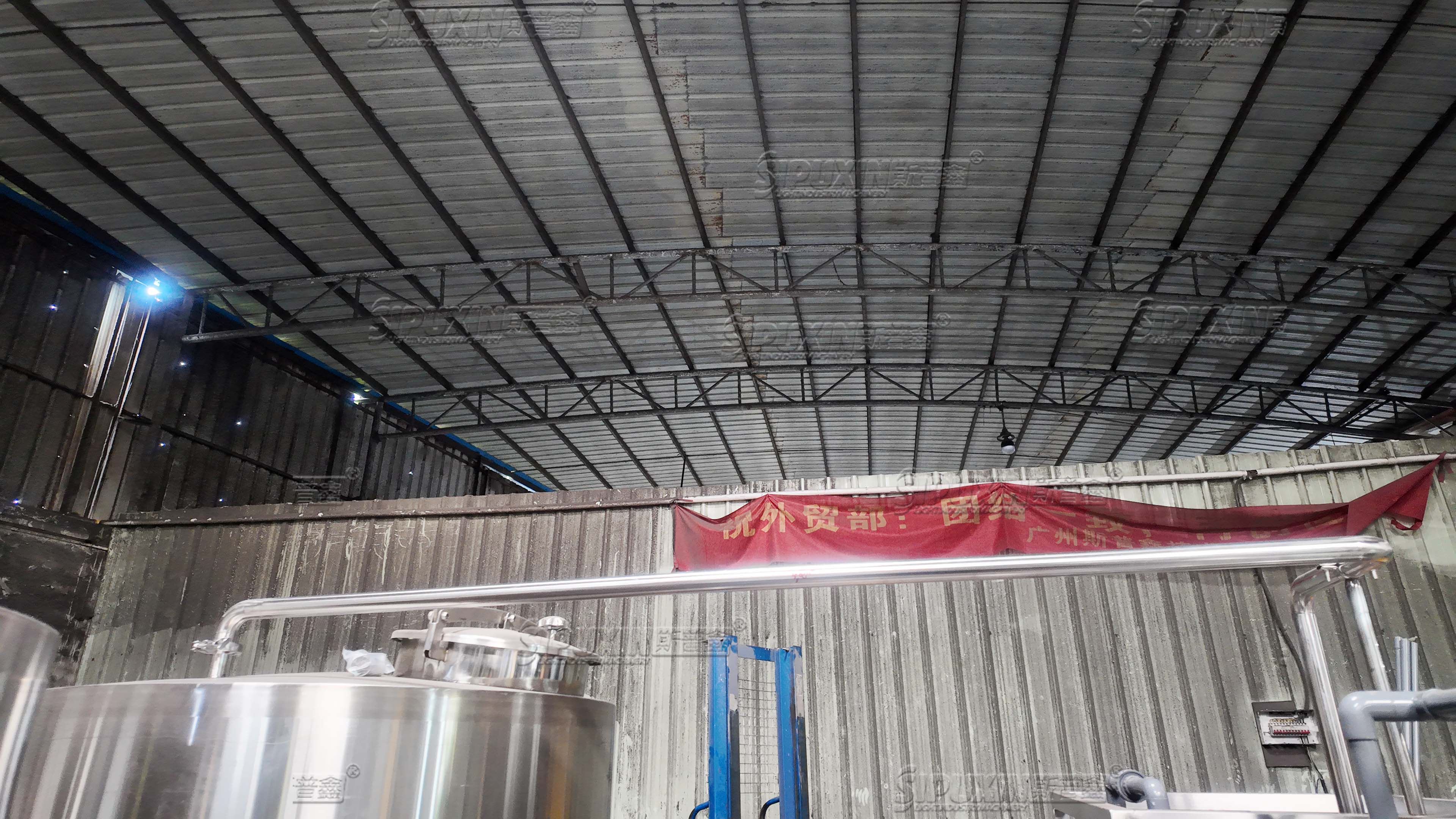 500L/H Single Stage PVC RO Water Treatment System Industrial Reverse Osmosis Water Purifier for Cosmetic/Food Beverage Production