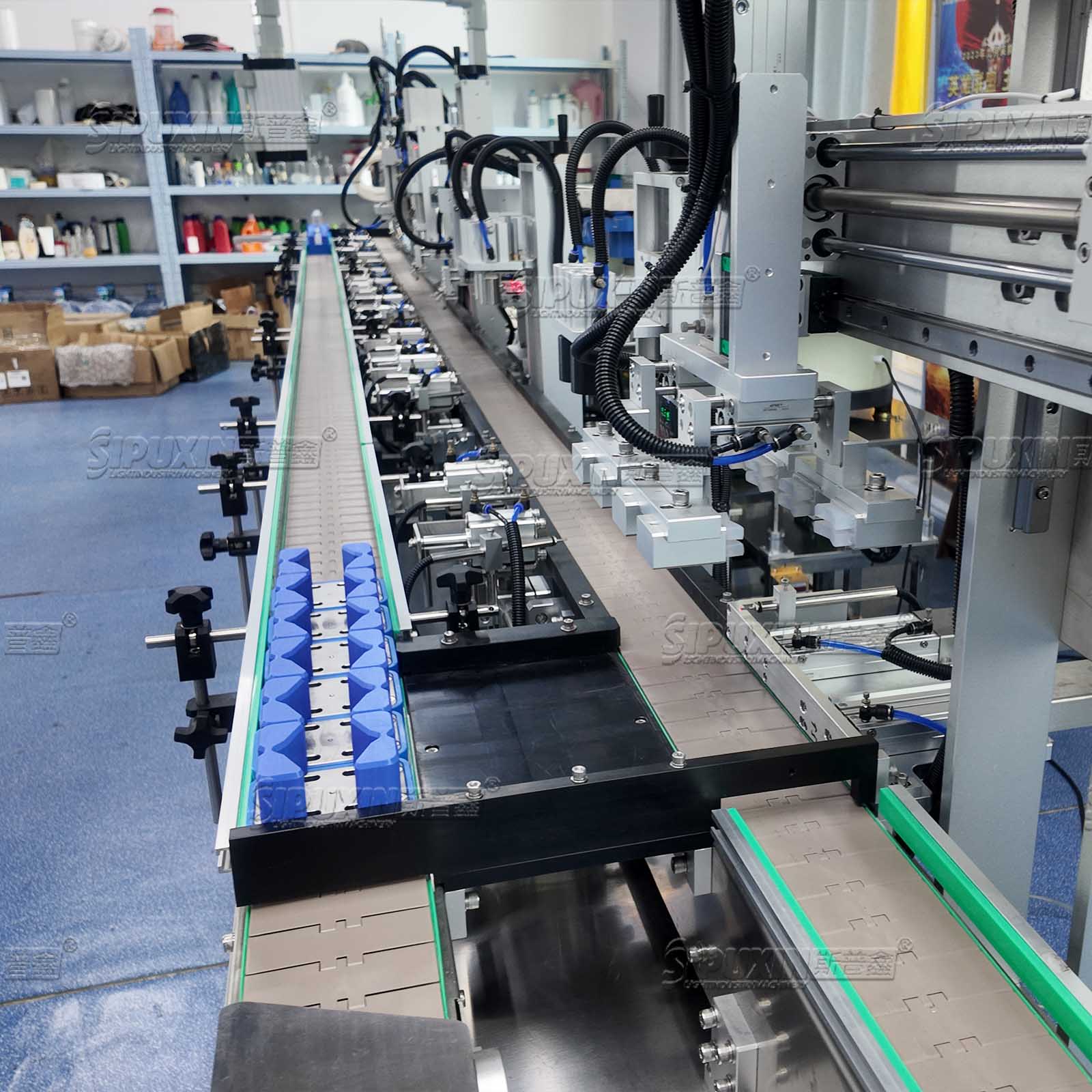 Linear Double Station Auto Perfume Filling Machine 2 Heads Negative Pressure Filler For Perfume Water Fragrance Oil Bottling