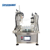 Perfume Filling Machine for Cosmetic，Stainless Steel Pneumatic Perfume Filler，Desktop Perfume Sample Filling Plugging Capping Machine