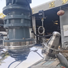 SIPUXIN 300L Electric Heating Sealed Manhole Movable Mixing Tank