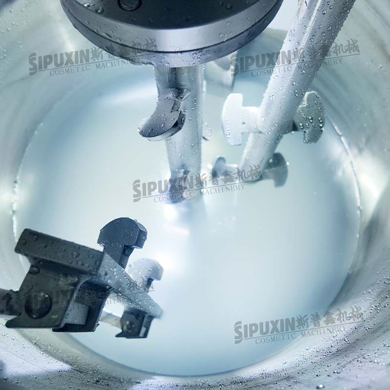 50L Mobile Vacuum Homogenizing Emulsifier 