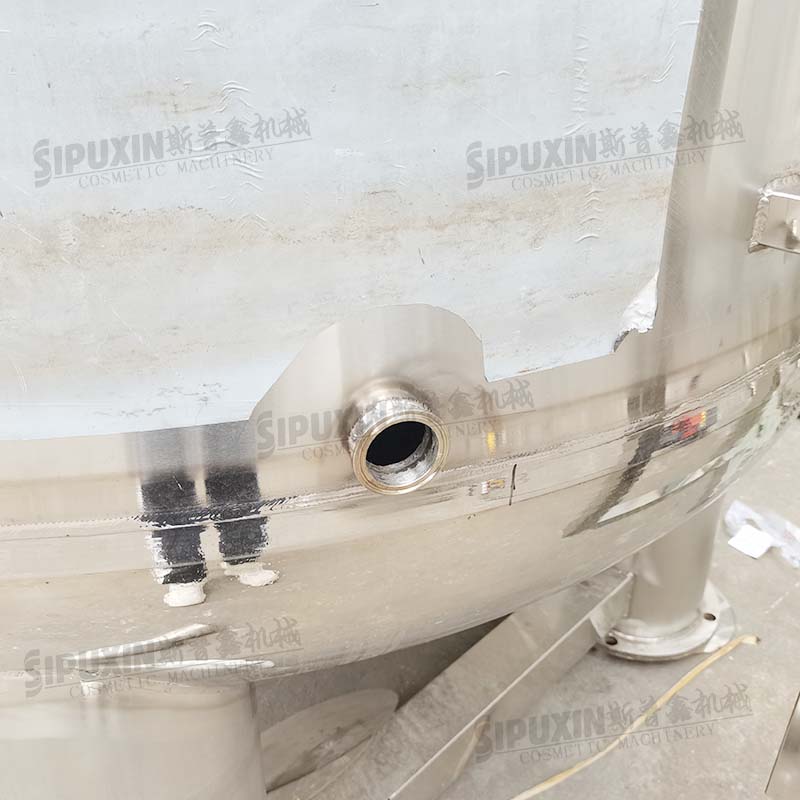 10T Vertical Type Storage Tank with Labor Ladder And Radar Level Gauge