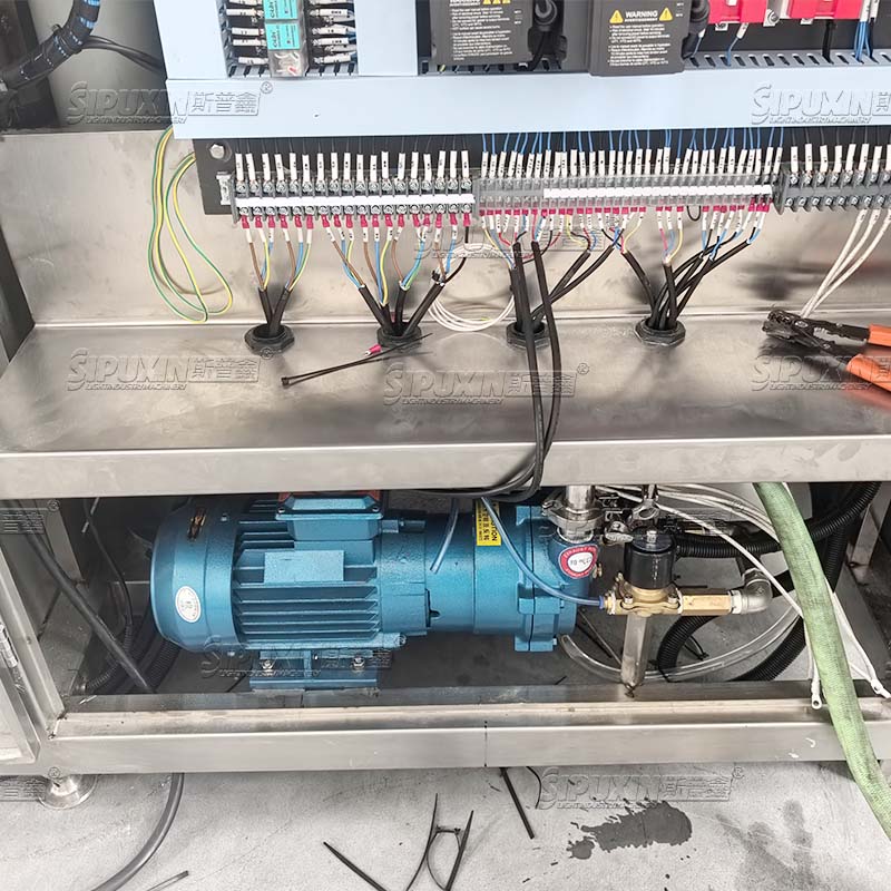 100L Hydraulic Lifting Vacuum High Shear Homogenizing Emulsifier Mixer Machine for Cosmetic Cream Lotion Ointment Gel Toothpaste 