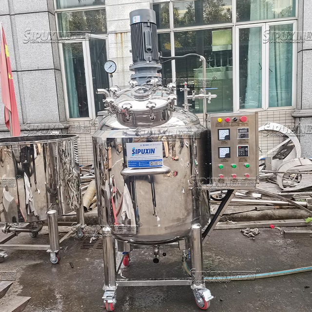 300L Electric Heating Movable Mixing Tank 