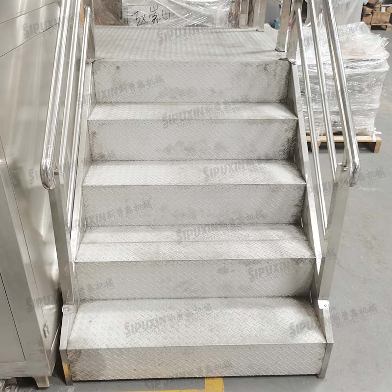 500L Weighing Hydraulic Lifting Vacuum Emulsifier