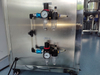 Vertical Pressure Filling Machine Semi Automatic Nail Polish Gel Polish Eyeliner Pigment Liquid Cosmetic Filling Machine With Pressure Storage Tank