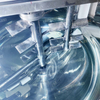 500L Homogenizer Mixing Tank + 200L Agitator Mixing Pot Stainless Steel Vacuum Emulsifier for Cosmetic Food Chemical Production
