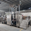 500L Weighing Hydraulic Lifting Vacuum Homogenizing Emulsifier Machine SUS316 Stainless Steel PLC Touch Screen Cosmetic Cream Lotion Ointment Making Equipment