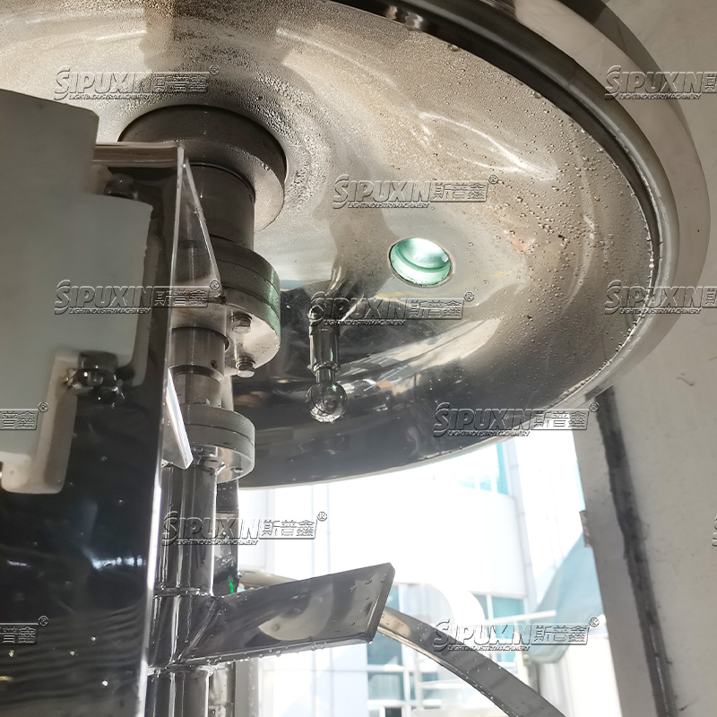 Hot Sale 300L Stainless Steel Vacuum Emulsifier Mixer Homogenizer Mixer for Cream Lotion Production