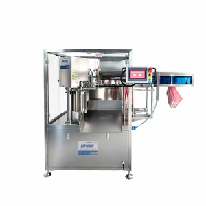 Double Head Self Priming Spout Pouch Filling and Capping Machine Automatic For Liquid Paste Sauce Fruit Juice Laundry Detergent