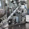 Double Head Self Priming Spout Pouch Filling and Capping Machine Automatic For Liquid Paste Sauce Fruit Juice Laundry Detergent