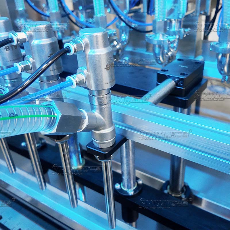 Full Automatic 6‑Head Servo Liquid Filling Machine, Cosmetic Detergent Bottling Production Line