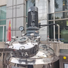 SIPUXIN 300L Electric Heating Sealed Manhole Movable Mixing Tank