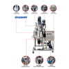 SIPUXIN 200L Mobile Electric Heating Vacuum Homogenizer Emulsifier Tank