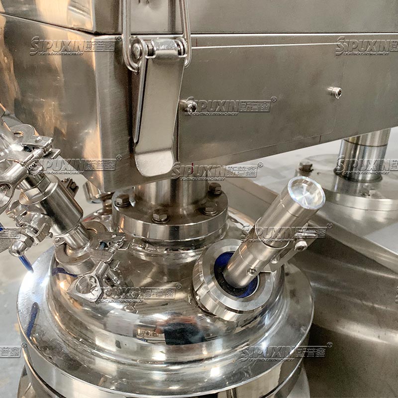 10L Laboratory Electric Heating Hydraulic Lifting Vacuum Homogenizer