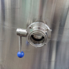 300L Movable Mixing Tank With Bottom Agitator Fixed 100RPM Stainless Steel Heating Vessel